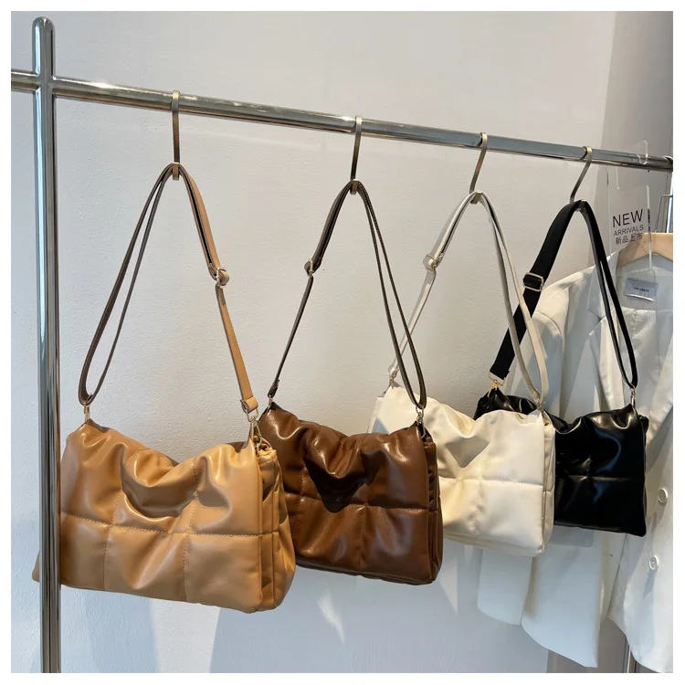 

Large-capacity Travel Messenger Bag 2021 Winter New High-quality Pu Leather Women's Designer Handbag Luxury Brand Shoulder Bag