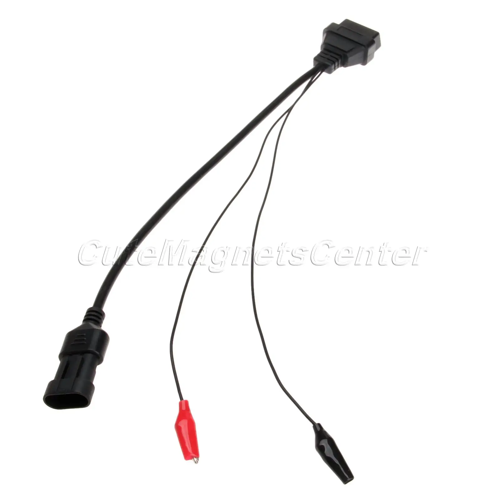 Mtsooning 3 контактный разъем OBD2 OBDII DLC 16 Pin диагностический инструмент для автомобиля