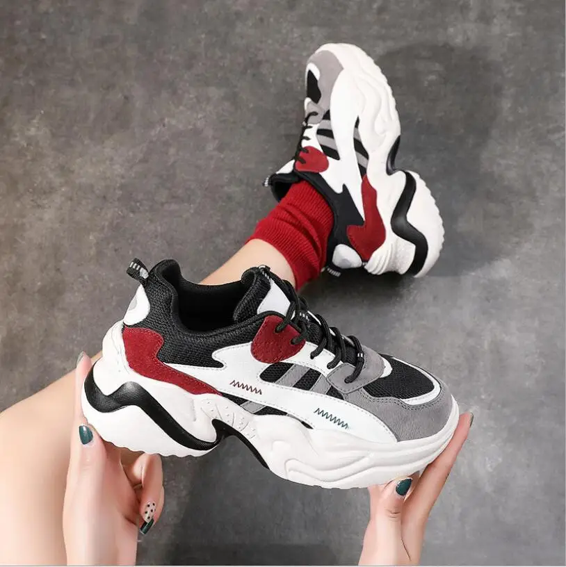 

New listing hot sale women Spring and Autumn net Breathable sports shoes running shoes M26-M25
