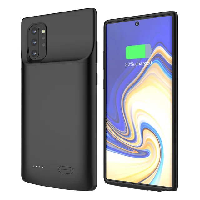 

Чехол с зарядным устройством для Samsung Galaxy Note 10 Plus 5G 6000морская для Samsung Note10 5200морская Противоударная портативная задняя крышка для аккумулято...