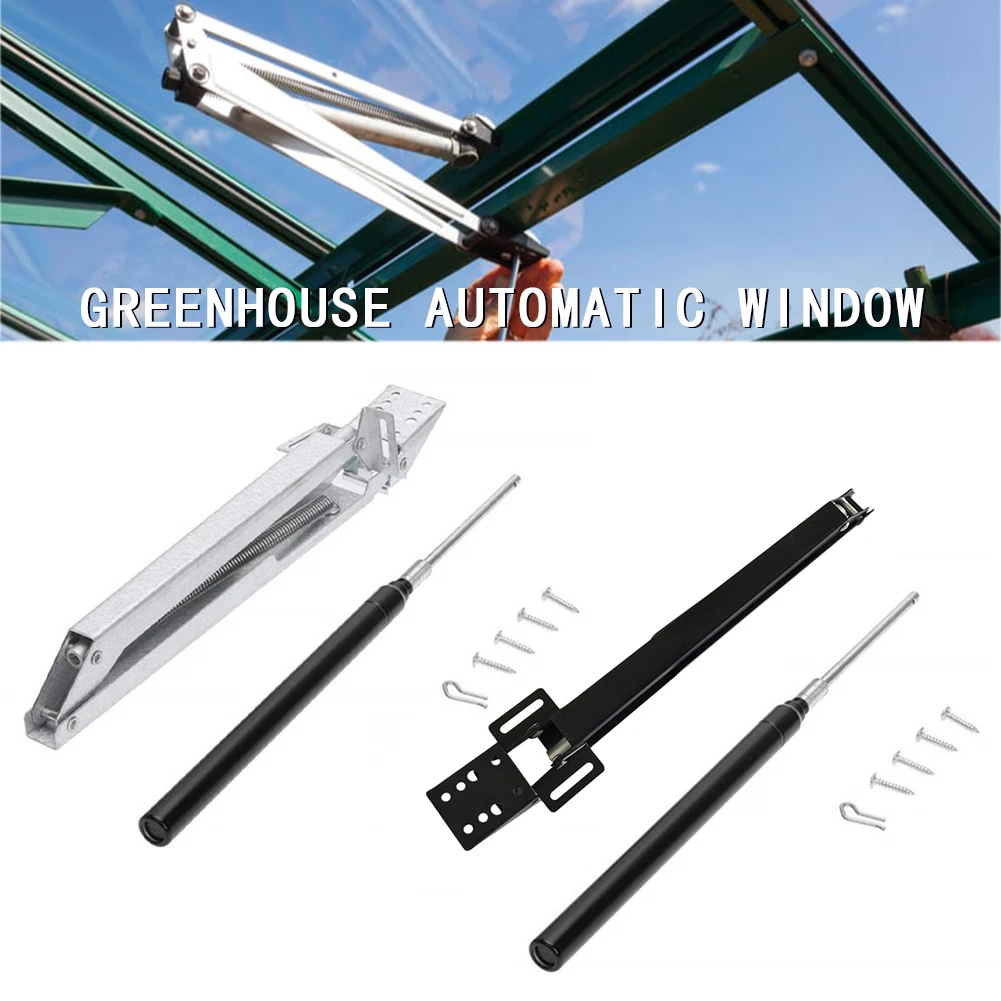 

High Quality Aluminum Alloy Greenhouse Window Opener Solar Heat Sensitive Automatic Vent Kit Agriculture Gardening Tool