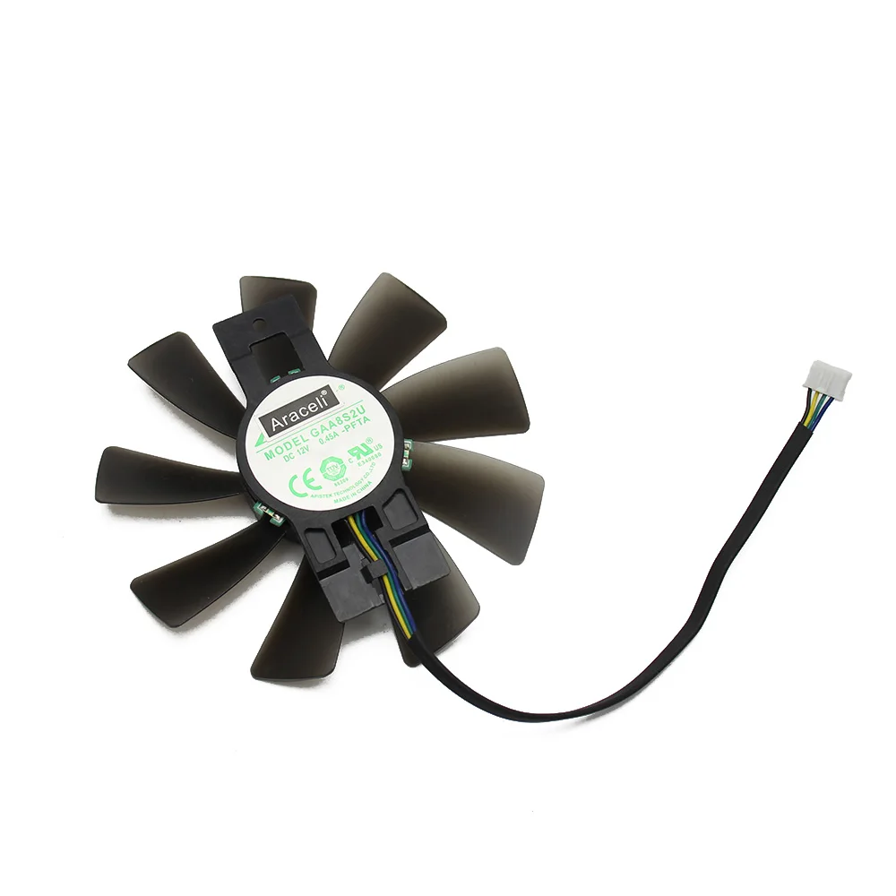1 шт. 100 мм DC 12 В 0.45A для GAA8S2U POWERCOLOR Radeon RX470 RX480 RX 470 480 4 Гб Red Dragon V2 вентиляторы