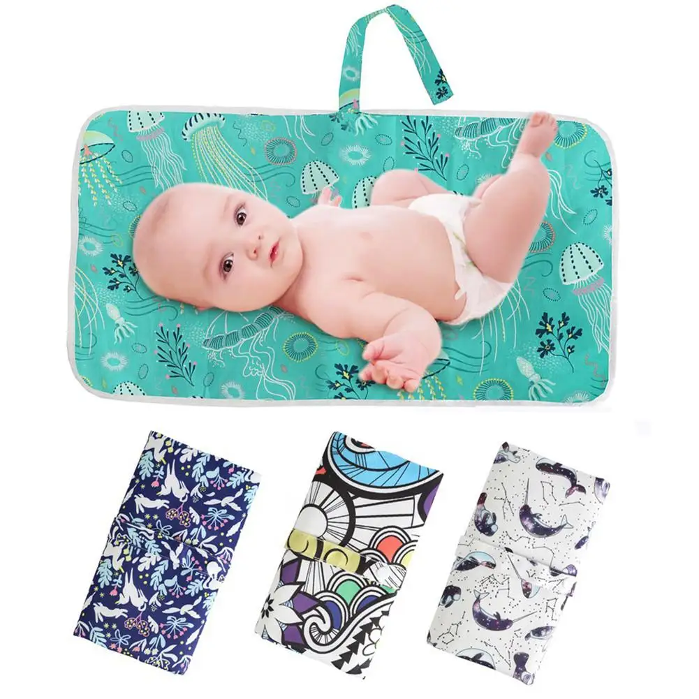 

Diaphragm Replacement Pad Waterproof Baby Diaper Bag Insulation Pads Children Toy Pack with Storage Bag