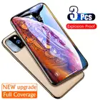 Защитное стекло для iphone X, Xs Max, Xr, 3 шт.
