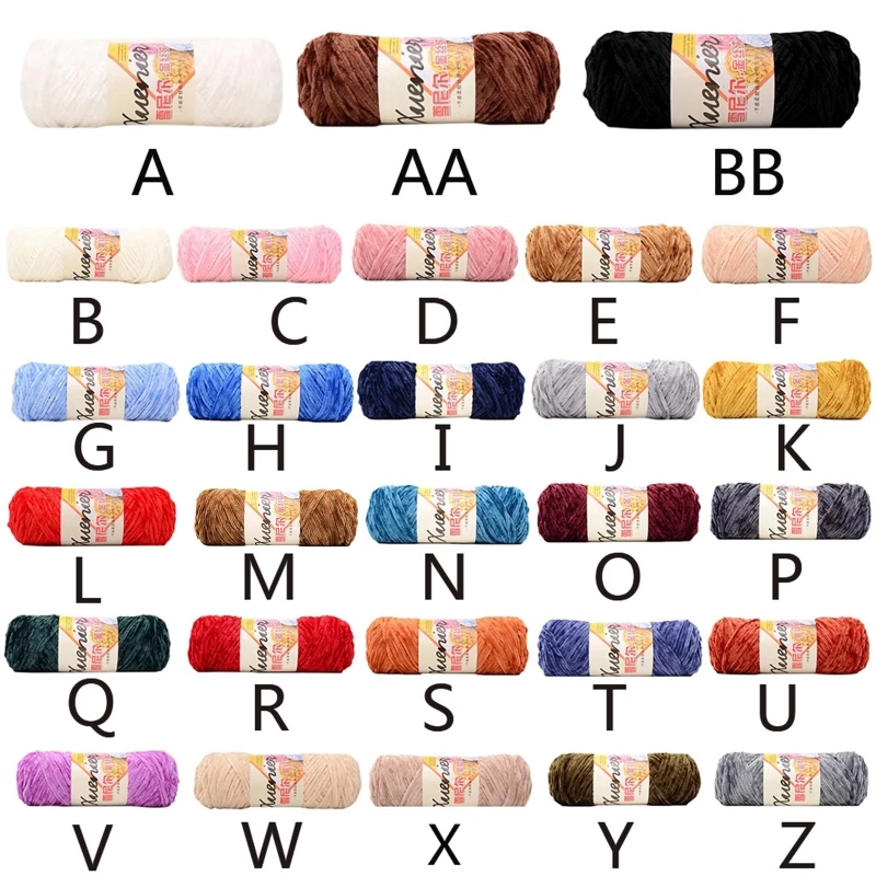 100 г синель ручная вязка Толстая вязаная крючком нить для рукоделия шарф свитер