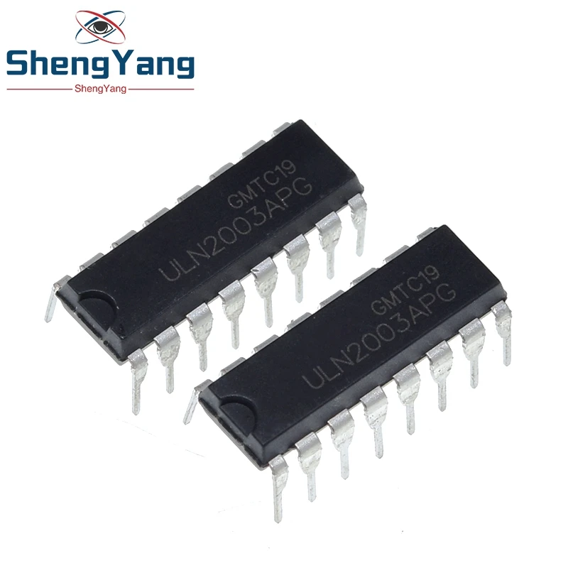 10 шт. ULN2003AN DIP16 ULN2003A DIP-16 ULN2003 ULN2003APG DIP новый и оригинальный IC