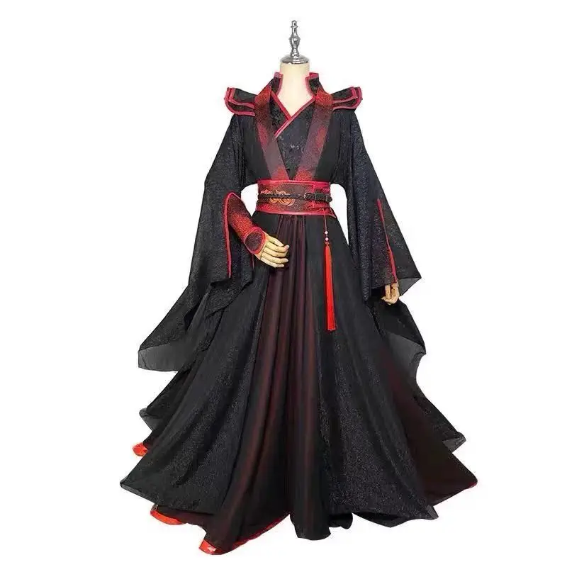 

Anime Villain Self-rescue System Luo Binghe Cosplay Costume Chinese Ancient Halloween Costumes Cosplay Men Women Clothes Set