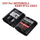 Аккумулятор 3,6 в 700 мА  ч для MOTOROLA 53615, KEBT-071-B, KEBT-071D, KEBT-071-C, HKNN4002, HKNN4002B, HKNN4002A, MS350, MR350, MJ270, FV300