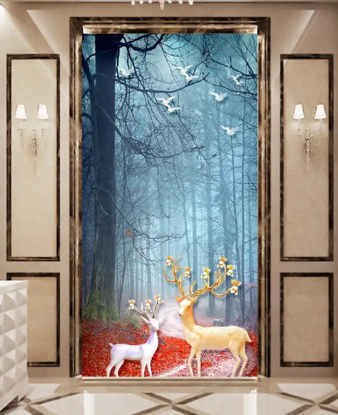 Фотообои 3D на заказ настенная фотообои ландшафт для комнаты спальни гостиной