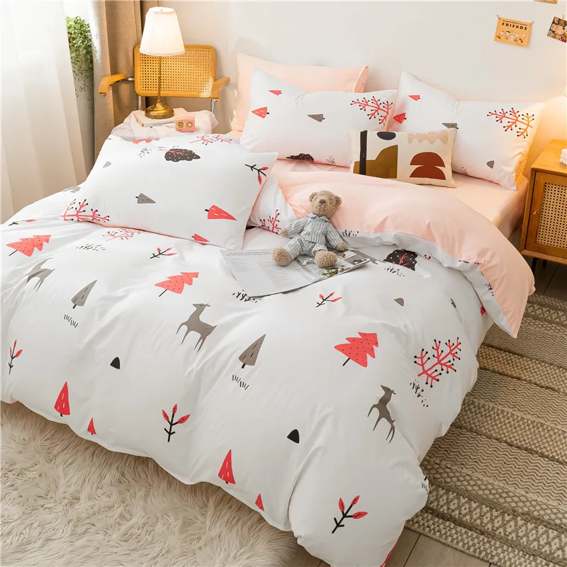 

Пододеяльник для кровати, пододеяльник для детской спальни 240X220, мультяшный пододеяльник с наволочкой, простыня, Комплект постельного белья, постельное белье