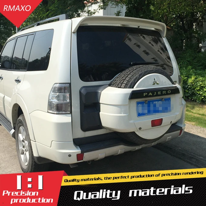 Спойлер для Mitsubishi V73 Pajero АБС пластик цветной задний спойлер Pajero|rear spoiler|car rear wingrear