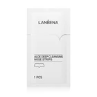 10 шт., полоски для носа с черными точками, TSLM1