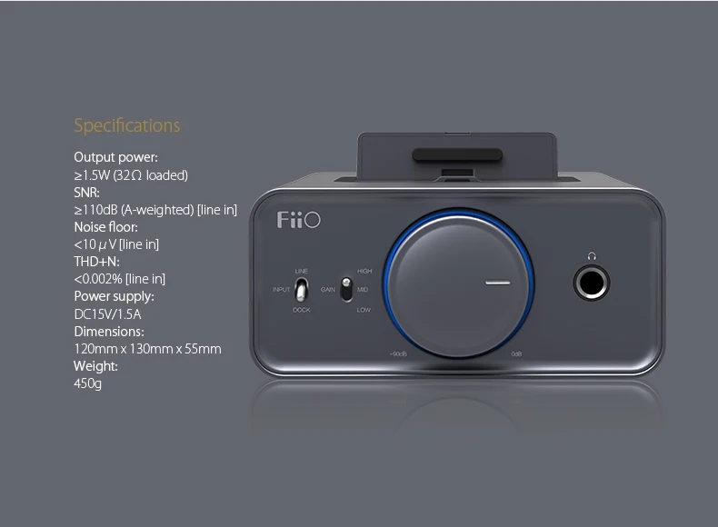 Fiio k5 Настольный усилитель плеер для x7 x5 x3 база рекомендуемый бутик X3II/X5II/X7/E17K в