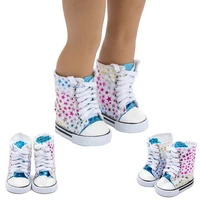 doll shoes clothes handmade 7cm boots for 18inch american43cm doll accessories for generation girls toy diy