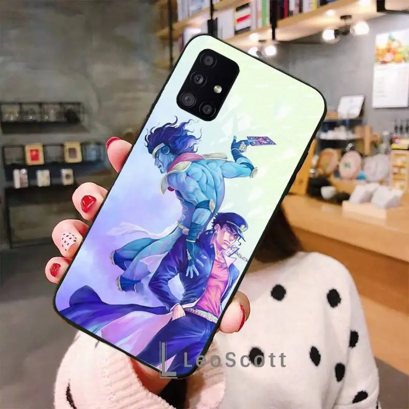 

JoJo Bizarre Adventure Phone Case For Samsung A32 A51 A52 A71 A50 A12 A21S S10 S20 S21 Plus Fe Ultra