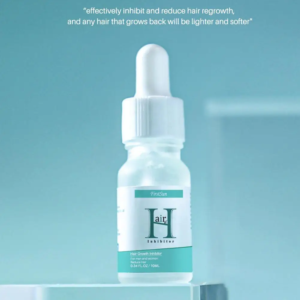 

10ml Hair Suppressing Essence Gentle Facial Armpit Smooth 2021 Essence Hair Control Hair Leg Bikini Painless Removal Skin S R4W7