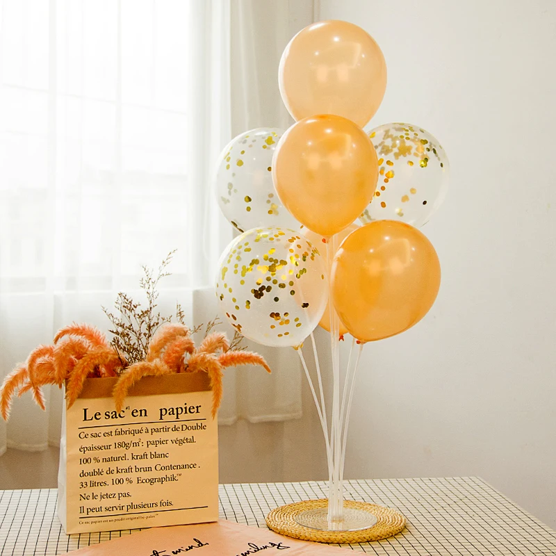 7 трубок подставка для воздушных шаров держатель шарика Колонка воздушный шар