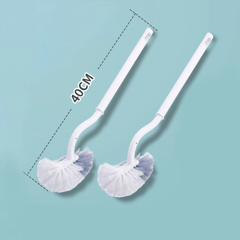 

Japanese Toilet Brush No Dead Corner Household Cleaning Toilet Brush with Long Handle Hanging Wall Sitting Toilet Squat