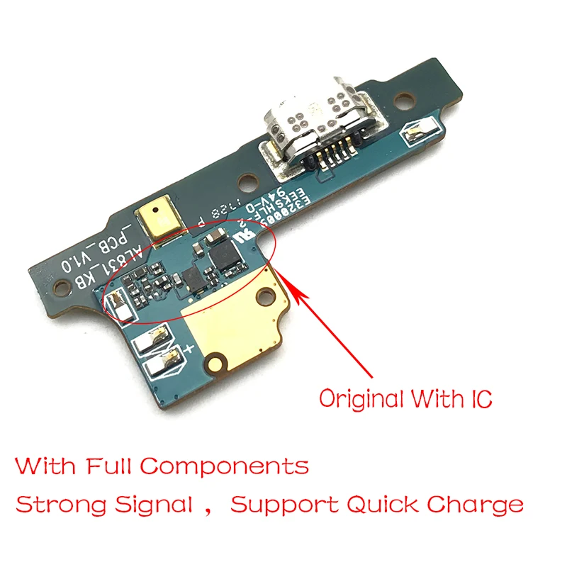 

For Huawei Y6 2017 Dock Connector Micro USB Charger Charging Port Flex Cable Microphone Board
