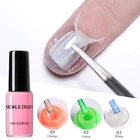 Жидкая отшелушивающая лента NICOLE DIARY, без запаха, жидкость для ухода за кожей, гель для дизайна ногтей, латексная Защита краев, инструмент для легкого удаления