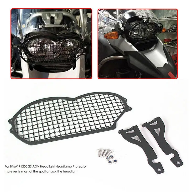 

Quick Release Headlight Headlamp Protector Guard For BMW R1200GS ADV 2008-2012