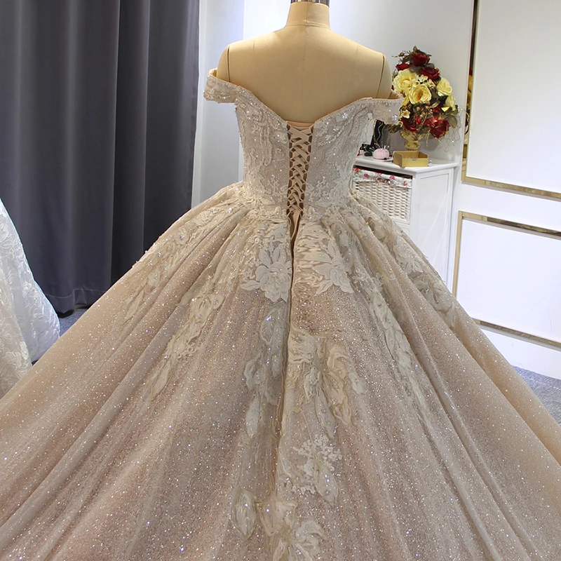 Рисунок 6 - NS3471 Милое Свадебное бальное платье с бусинами