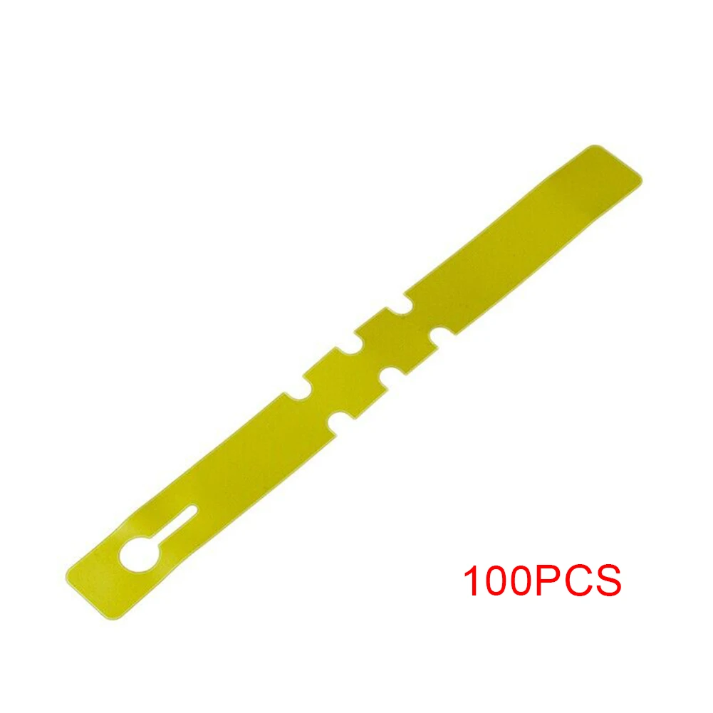 100 шт. бирки для растений садовые подвесные маркеры дерева рассады растения