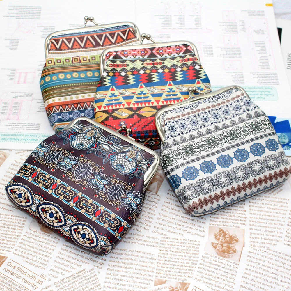 

Fashion ethnic embroidery floral zipper clutch handbag handbag lady long wallet bank card coin purse credit card holder bag