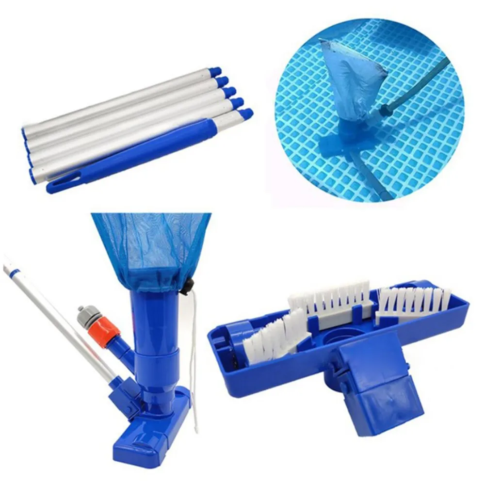 

1PC Swimming Pool Jet Vacuum Cleaner with 5 Pole Hot Tub Vacuum Cleaner Portable Home Swimming Pool Spa Jet Cleaning Vacuum Head