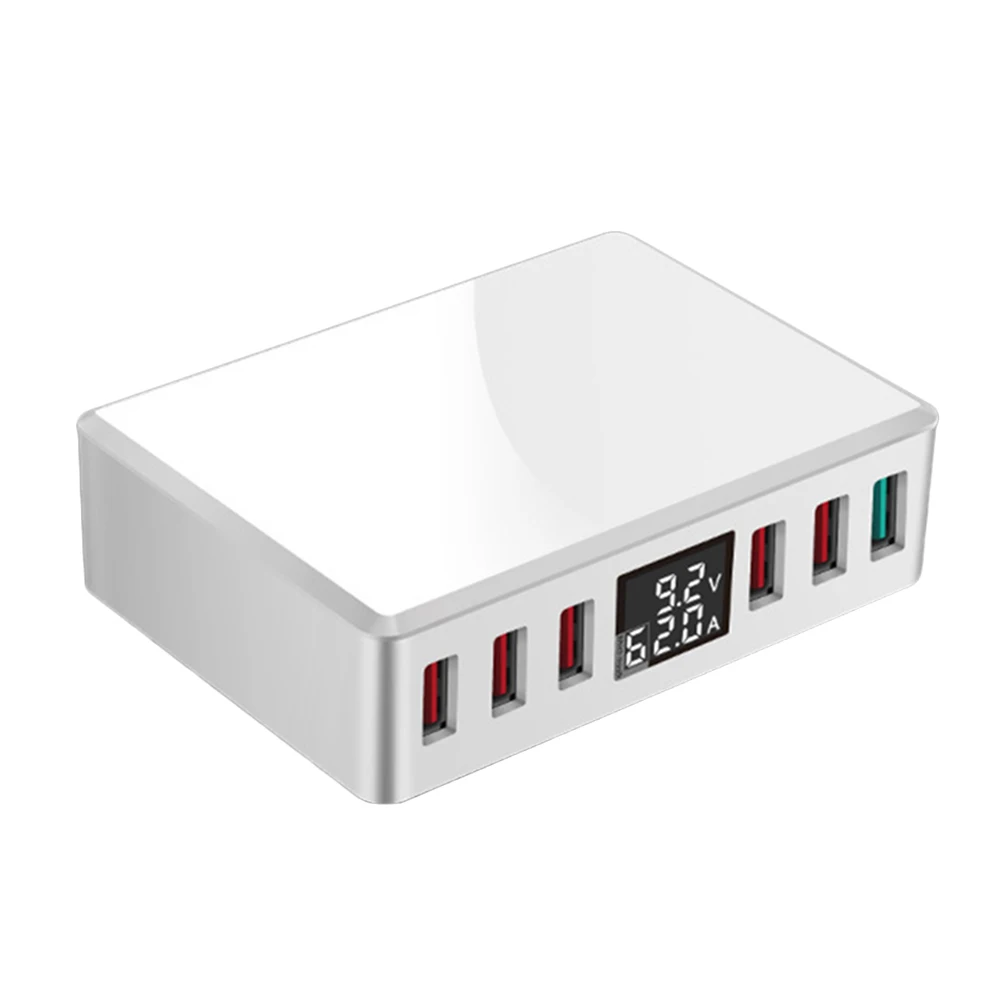 EU Plug USB 6 портов QC 3,0 быстрое зарядное устройство концентратор адаптер питания настенное зарядное устройство SGA998 - Тип штекера: EU Plug