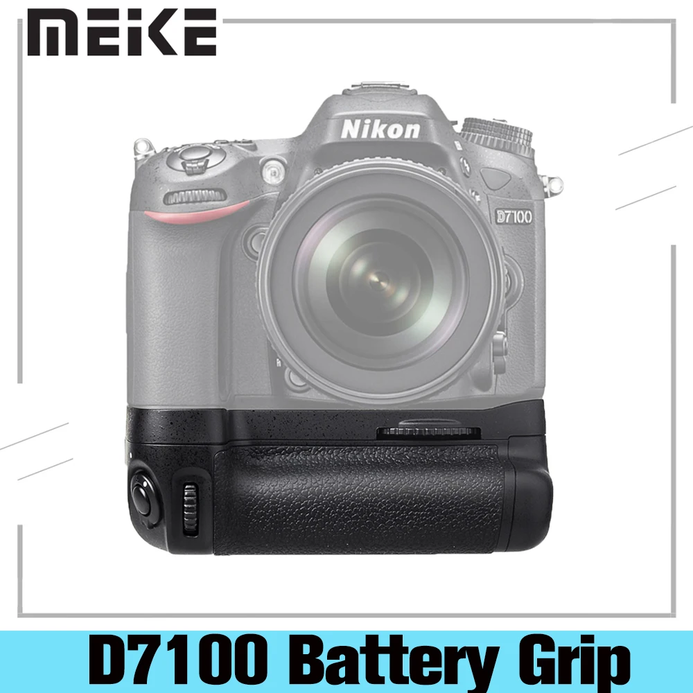 

Meike D7100, Meike MK-D7100 MK D7100 Vertical Battery Grip Holder for Nikon D7100 D7200 Replace MB-D15 as EN-EL15