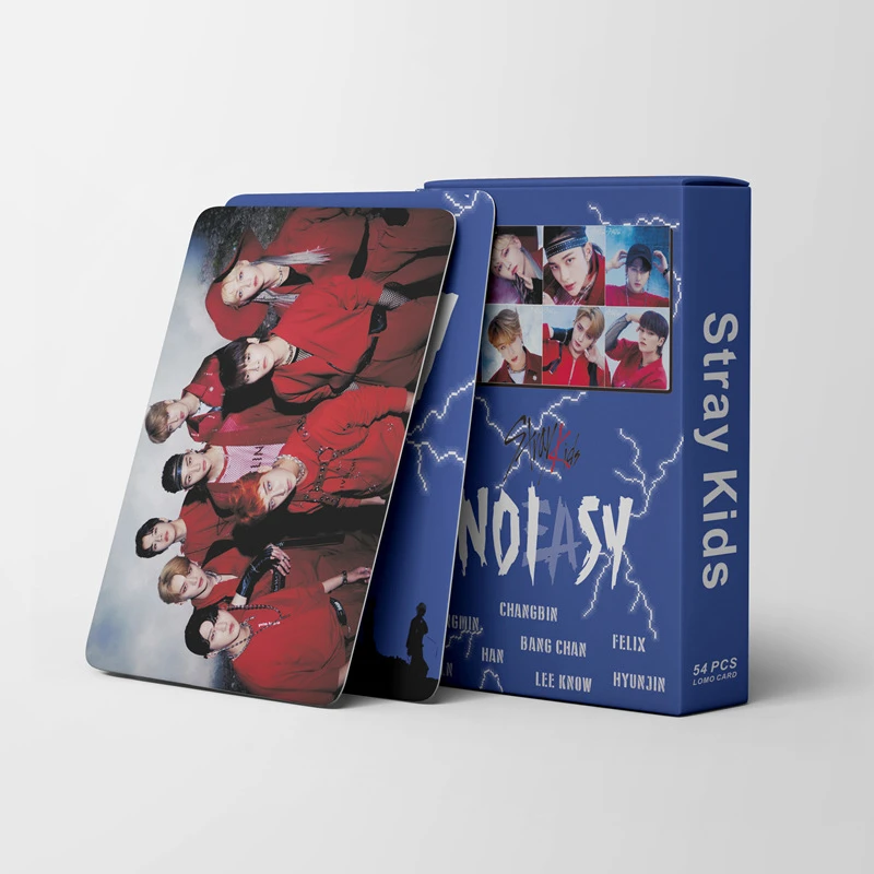 KPOP Group 54 шт./коркоркор. Stray Kids NOEASY Photo Lomo Card Photocards | Канцтовары для офиса и дома