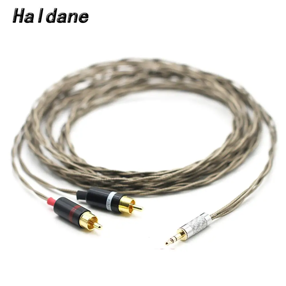 Кабель Штекерный halофициальные Hi-Fi 3 5 мм на 2 RCA кабель Nordost Odin позолоченный двойной