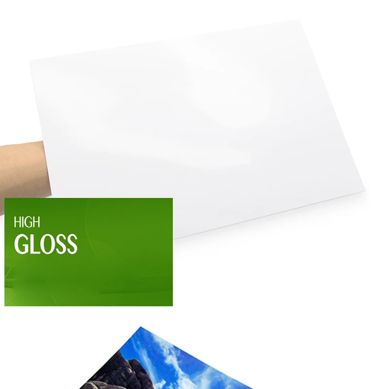 

100 Sheets Glossy 4R 6inch Photo Paper for Inkjet Printer Paper Imaging Supplies