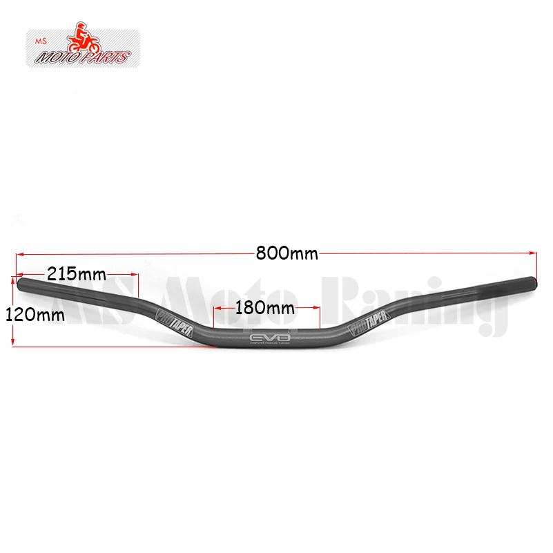 Руль с ЧПУ для мотоцикла 1/4 &quot28 мм 1/8 дюйма KTM YAMAHA HONDA SUZUKI KAWASAKI YZ250F CRF230F|Руль