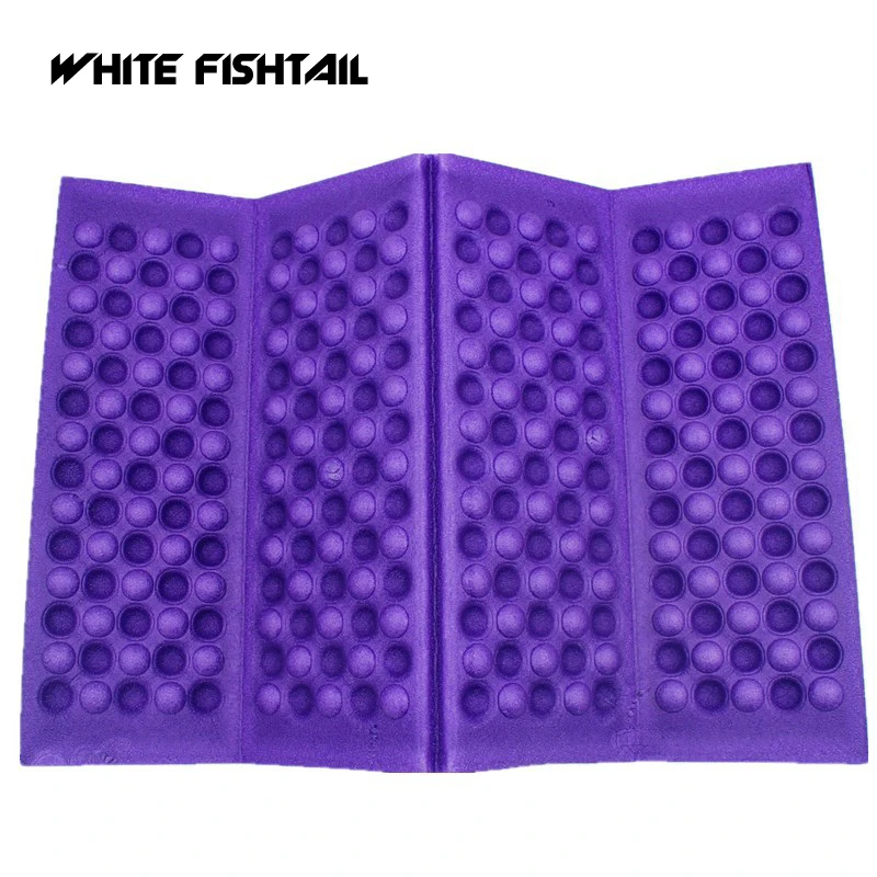 Белый туристический коврик рыбий хвост Складная Водонепроницаемая Переносная