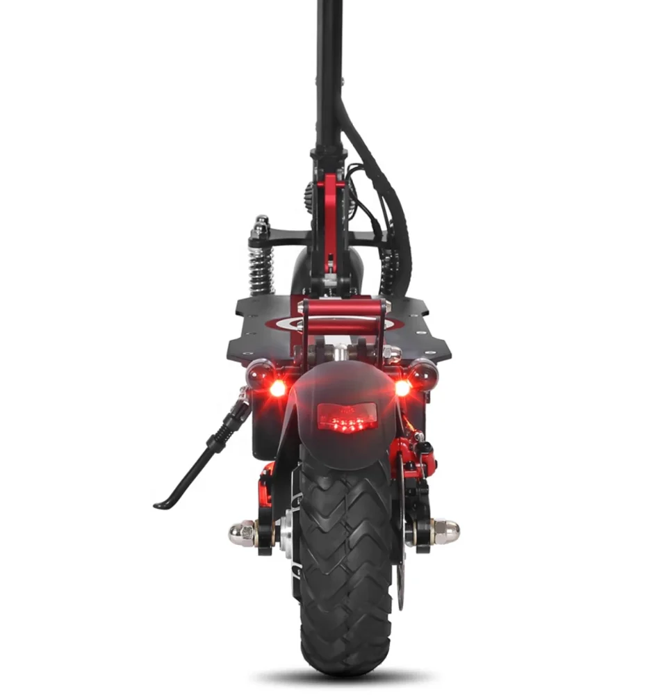 

2020 new 10inch folding dual motor 52v 2000w hub motor city tire electric scooter with seat