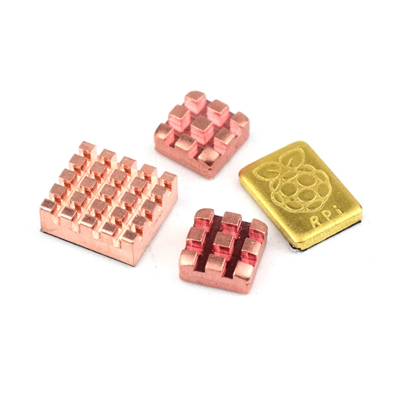 

Raspberry Pi 4 Heat Sink Copper Cooling Radiators For Raspberry Pi 4 Model B 4B
