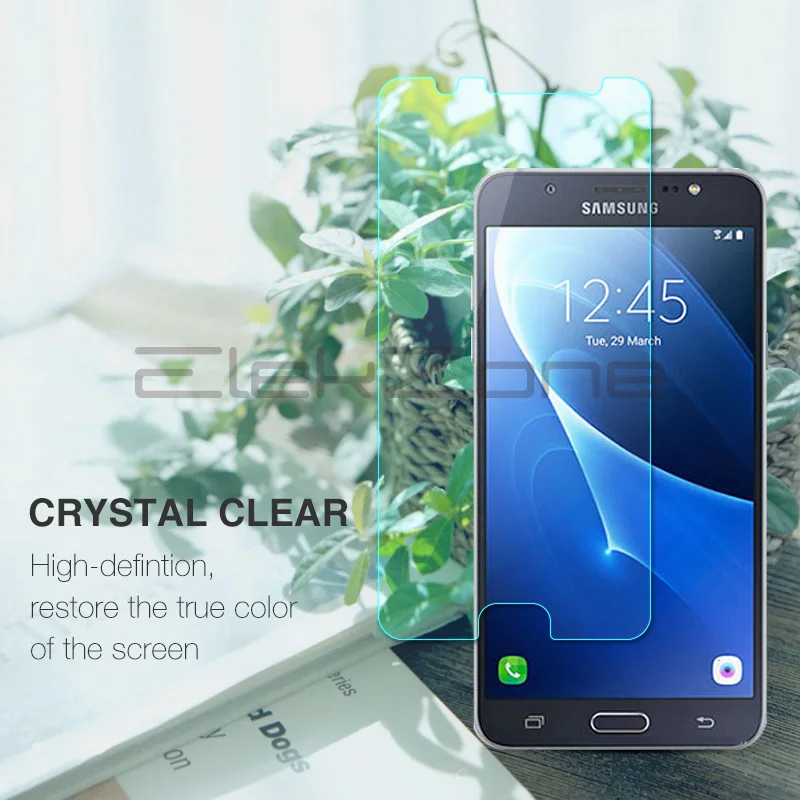 Защитная пленка для экрана samsung Galaxy J7 2016 3 шт закаленное стекло HD 2.5D стеклянная |