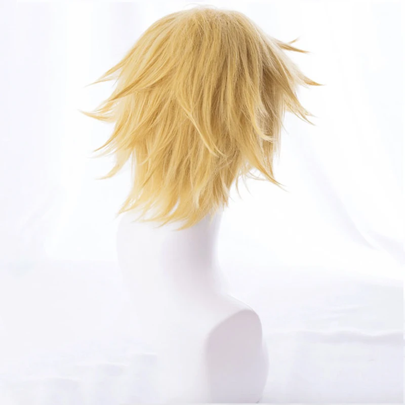 Парик для косплея из аниме таблетки на работе T Saibou синтетический Хэллоуина