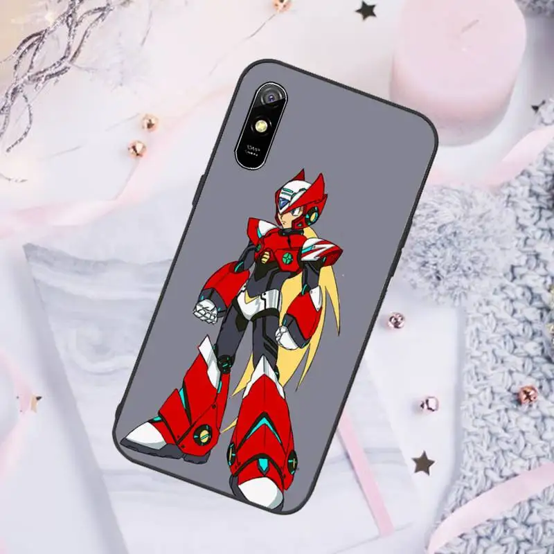 

Megaman Mega Man X Phone Case For Xiaomi Redmi note 7 8 9 pro 8T 9A 9S Mi Note 10 Lite pro
