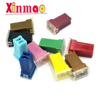 2pcs 20a 25a 30a 40a 50a 60a insurance auto square fuse tube for car air conditioning insurance fan