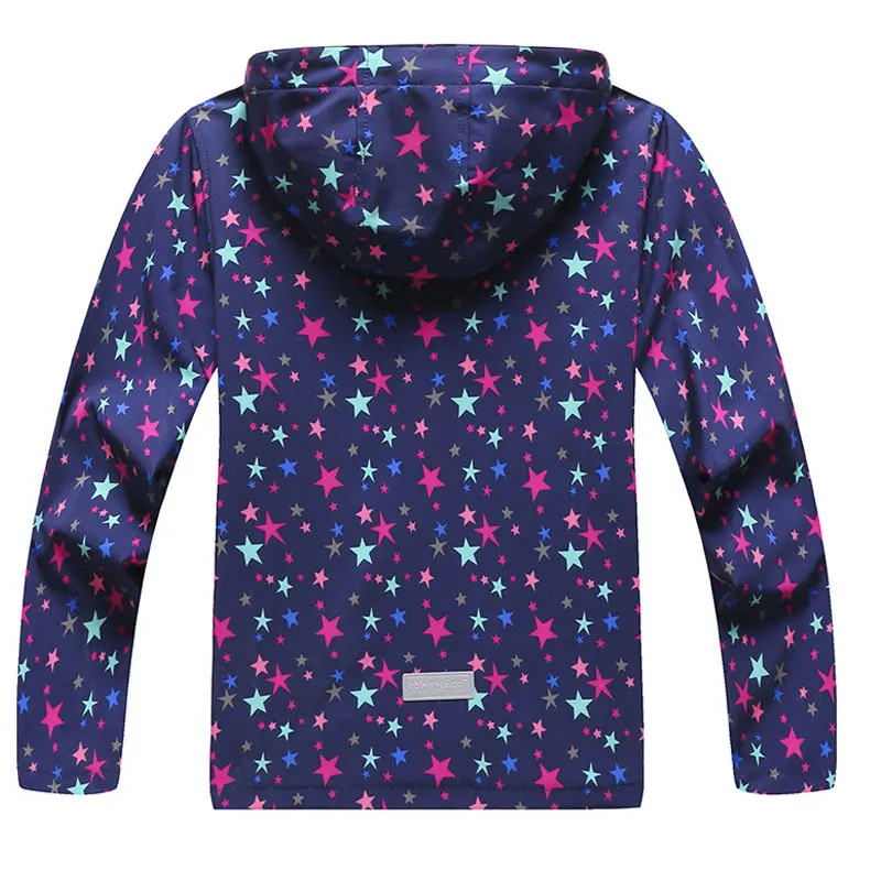 Распродажа весеннее пальто для детей от 3 до 15 лет школьная куртка с 3D принтом