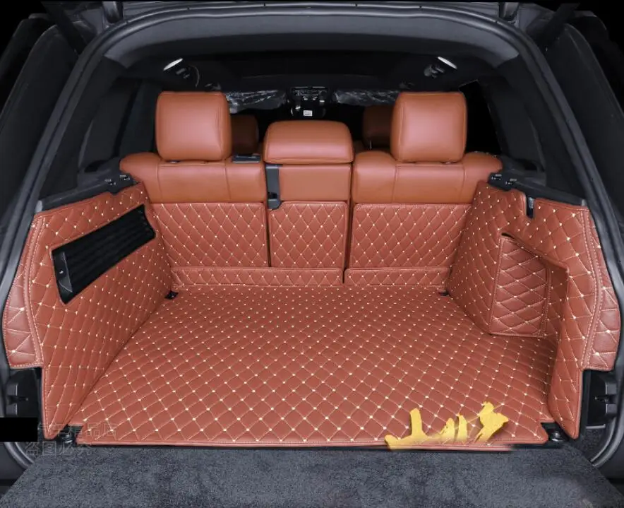 Кожаный коврик для багажника автомобиля подкладка груза Range Rover 2014 2015 2016 2017 2018 2019
