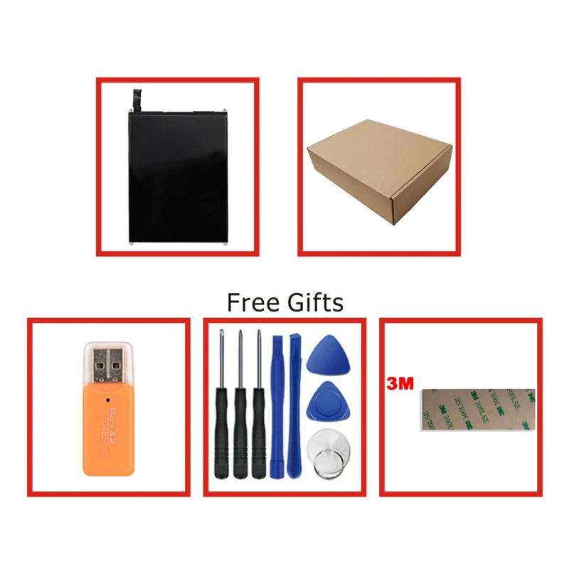 

7.9" LCD Display Panel for iPad Mini 1 2012 A1432 A1454 A1455 LCD Screen Repair Replacement Part