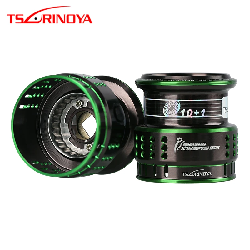 

TUSRINOYA KINGFISHER 5.2:1 Shallow And Deep Spool Fishing Reels Spool Wheel 244g 252g Saltwater & Freshwater De Pescar Reels