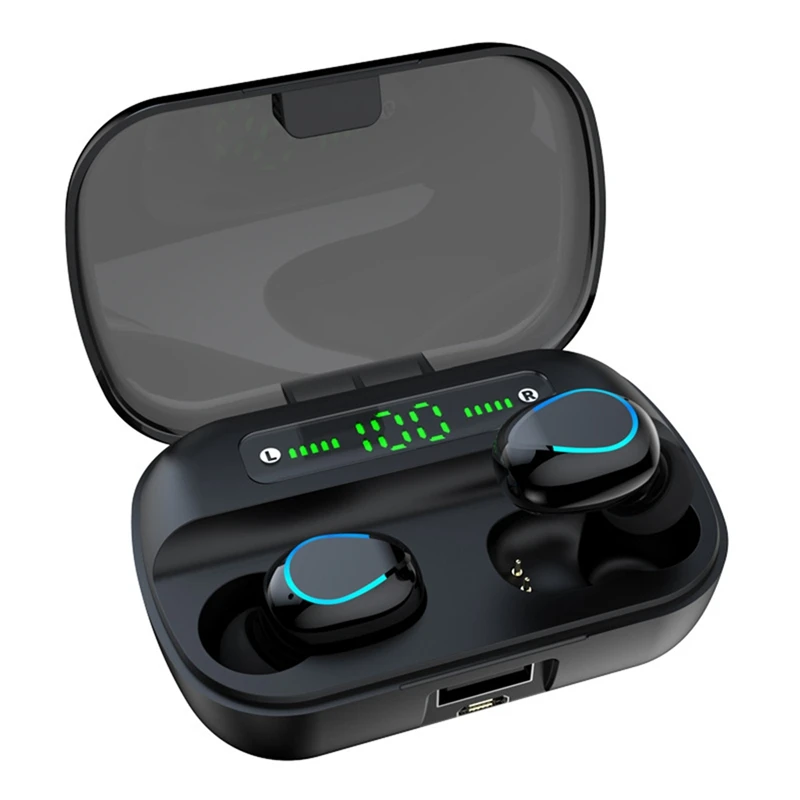 F9 TWS беспроводные наушники Bluetooth 5 0 водонепроницаемые с микрофоном 2000MAh зарядная