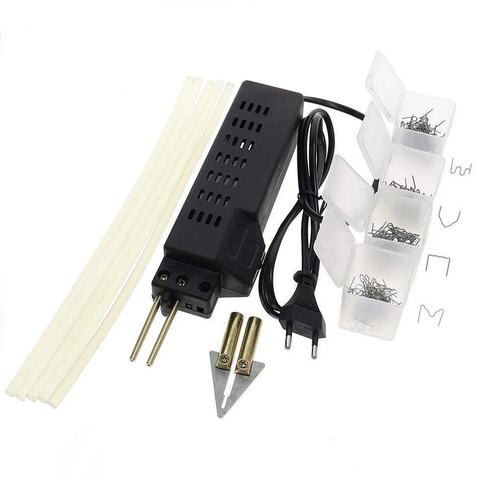 Аппарат для сварки пластика станок горячего степлера ремонта ПВХ инструмент