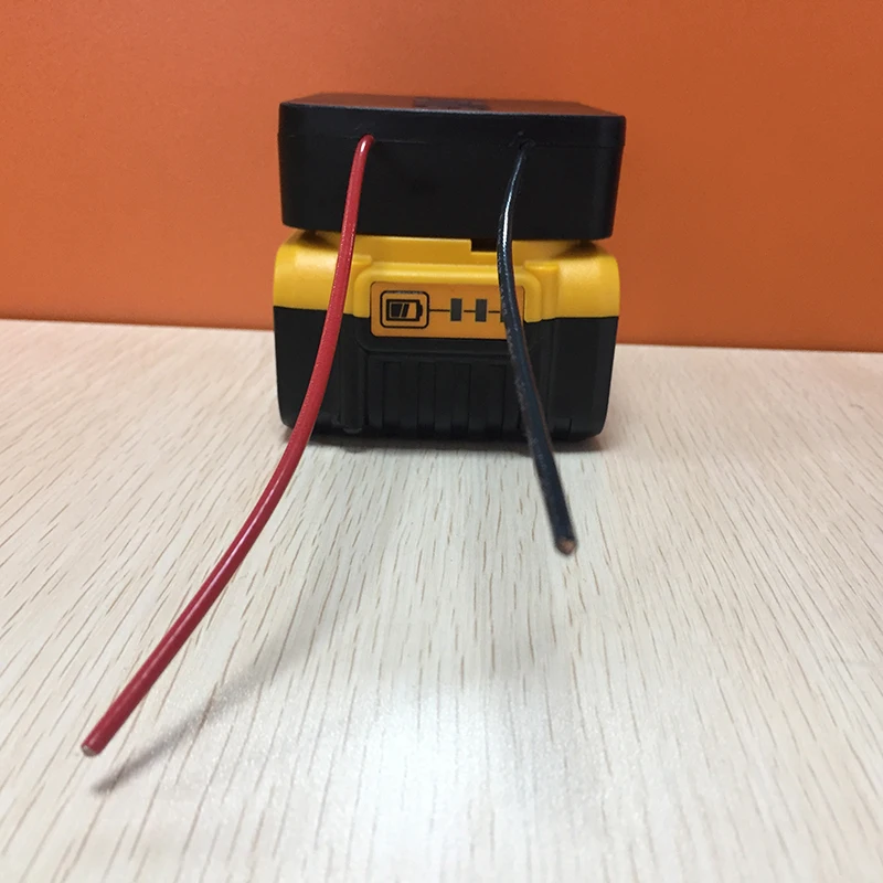 DeWALT 12 калибра 20v Max 18v Роботизированная Батарея адаптер док-станция для Мощность разъем модели DCB 184 204 205 200 203 606 Поддержка; Прямая поставка