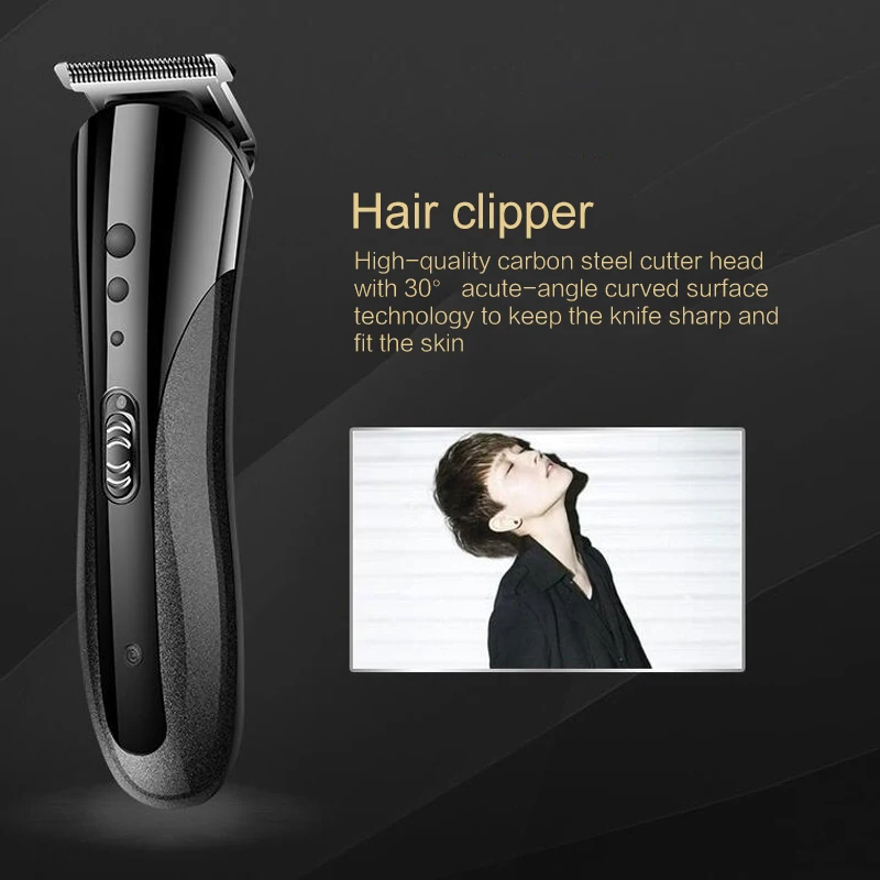

1PC Electric Razor Waterproof Wireless Multifunction European Regulatory Nose Hair Clippe Rechargeable Three-in-one Haircut Suit